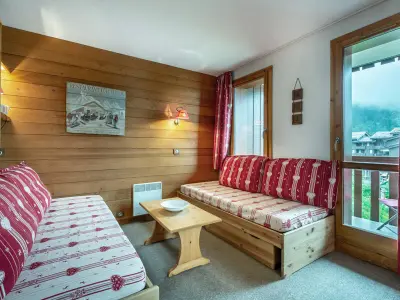 Appartement à Valmorel, Studio skis aux pieds, proche commerces et ESF à Valmorel - 4 pers - L951055