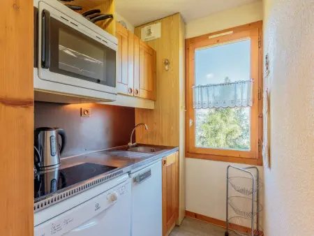 Studio cabine 3 pers avec terrasse, près des pistes, animaux acceptés - Photo 3