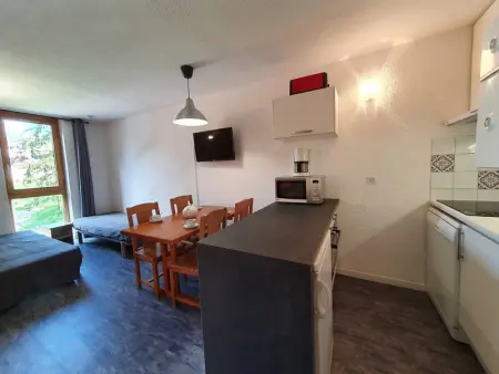 Charmant studio 2** rénové, centre des Coches, pied des pistes, proche commerces et garderie - Photo 2