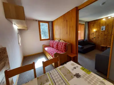 Appartement à La Plagne Tarentaise, Studio divisible 4 pers, animaux admis, centre station La Plagne - L895047