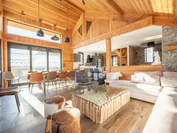 Chalet a Pra Loup,Chalet Lumière : Prestige pour 16 personnes, proche télécabine à Pra Loup, lits faits, WiFi inclus FR-1-471-118 N°848115