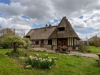 Casa rural en Le Mesnil St Jean,La Chaumière FR1703.107.1 N°848927