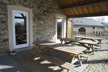 A la lisière de la forêt, Maison à Vielsalm avec sauna - Photo 10