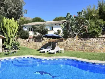 Villa a Mijas,Villa avec Piscine Privée et Jardin à Mijas Pueblo, Climatisation et Wi-Fi Inclus ES-164-20 N°849123