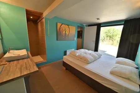 Arbre Dressé, Chalet à Durbuy avec Jacuzzi & Jardin - Photo 19