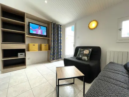 Petite maison rénovée près de la mer avec piscine chauffée, tennis et patio - Bretignolles-sur-Mer - Photo 13