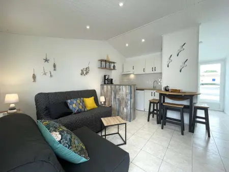 Petite maison rénovée près de la mer avec piscine chauffée, tennis et patio - Bretignolles-sur-Mer - Photo 14