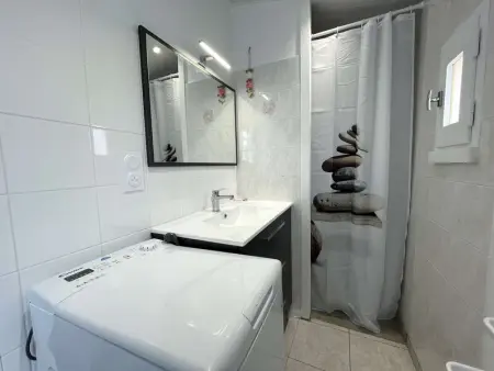 Petite maison rénovée près de la mer avec piscine chauffée, tennis et patio - Bretignolles-sur-Mer - Photo 16