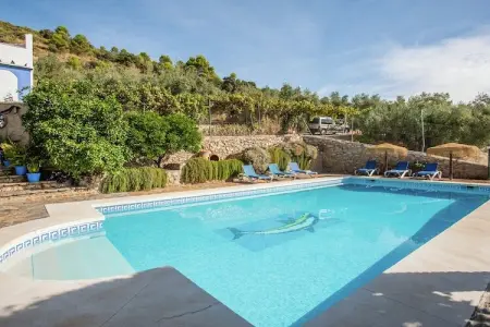 El Pajar, Cottage à Rute avec piscine et vue lac - Photo 4