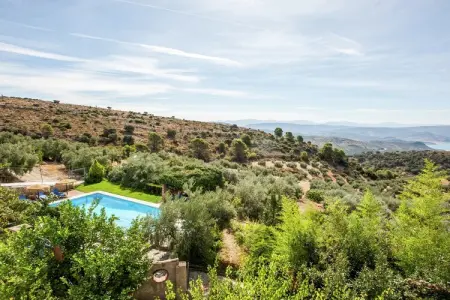 El Pajar, Cottage à Rute avec piscine et vue lac - Photo 27