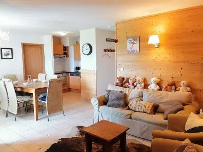 Appartement à Morillon 1100, T4 à Morillon 1100, 100m des remontées, 3 chambres, parking, WiFi - L945408