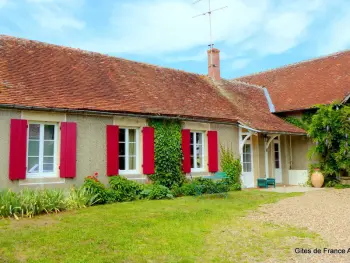 Gite à Lurcy Lévis,Longère XVIIIe rénovée avec jardin, proche forêt et loisirs, animaux bienvenus FR-1-489-376 N°849269