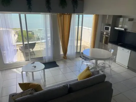 Duplex pour 6 avec vue océan, balcon et garage privatif - Photo 2