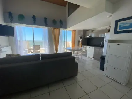 Duplex pour 6 avec vue océan, balcon et garage privatif - Photo 5