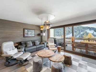 Appartement à Courchevel, Appartement moderne avec jacuzzi extérieur et terrasse à Courchevel - L895899