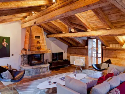 Chalet à Courchevel, Maison de village chaleureuse au centre de Courchevel, près des pistes, 8 pers, 4 ch, luxe et confort - L849294