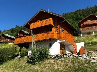 Charmant chalet individuel *** 6 personnes avec WIFI au Col du Corbier, Chalet 6 personnes à Le Biot FR-1-573-65