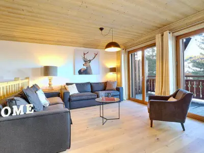 Appartement à Courchevel, Magnifique duplex 3 chambres à Courchevel avec balcon, parking, et WIFI - L948247