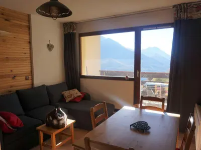 Appartement à Orcières Merlette, Studio cabine à Orcières Merlette - 4 pers, animaux admis, linge de lit inclus en hiver - L895925