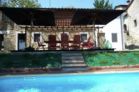 Brama Sole, Maison à Lucca avec Piscine et Vue sur Vallée - Photo 2