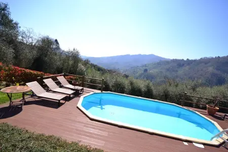 Brama Sole, Maison à Lucca avec Piscine et Vue sur Vallée - Photo 6