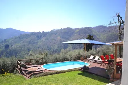 Brama Sole, Maison à Lucca avec Piscine et Vue sur Vallée - Photo 7