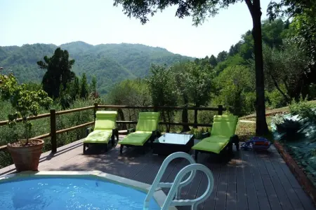 Brama Sole, Maison à Lucca avec Piscine et Vue sur Vallée - Photo 33