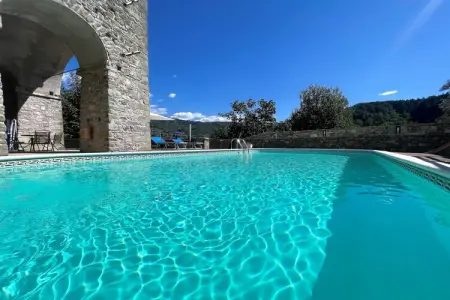 Castello di Argigliano 2, Retraite confortable à Casola avec Wi-Fi - Photo 14