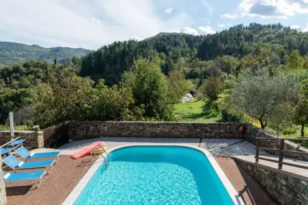 Castello di Argigliano 2, Retraite confortable à Casola avec Wi-Fi - Photo 19