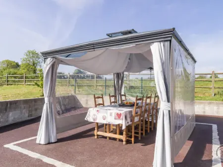 Maison de charme avec jardin clos et étang, proche littoral du Cotentin, animaux acceptés. - Photo 16