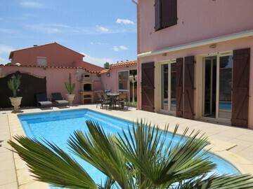 Superbe villa avec piscine 8HOURT12, Villa 8 personnes à Le Barcarès FR-1-529-215