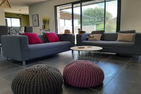 Villa Sainte Valière Bob et Bobette, Villa 6 personnes à SAINTE VALIERE - Photo 7