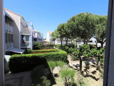 Appartement à Palavas les Flots, Beau 2 pièces pour 5 pers. avec parking, piscine et loggia, à 400m de la plage à Palavas - L943477