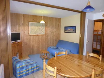 Appartement à Les Contamines Montjoie, Confort aux Contamines-Montjoie, 2 pièces avec jardin et parking - L896385