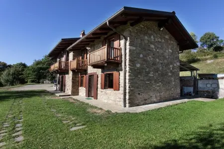 Cascina Paola, Appartement à Netro avec Balcon et Vue - Photo 3