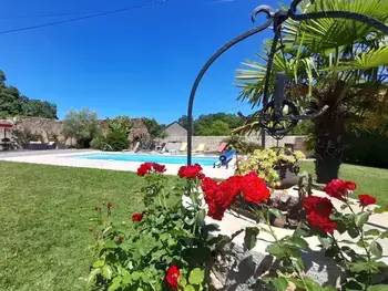 Wohnung in Archigny,Gîte à Archigny : piscine chauffée, clim, jardin et proche Futuroscope FR-1-541-90 N°896421