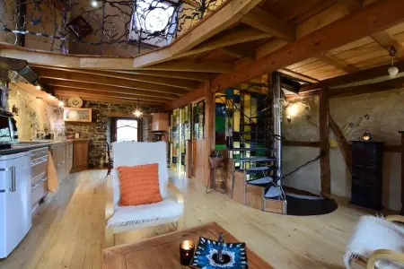 Biogite 100 pourcent nature 2 personnes, Maison à Longueville près de la forêt - Photo 8