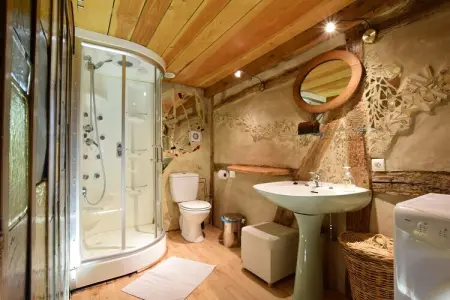 Biogite 100 pourcent nature 2 personnes, Maison à Longueville près de la forêt - Photo 15