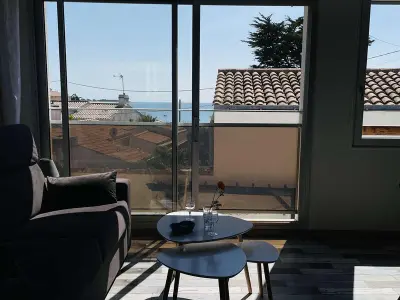 Appartement à Noirmoutier en l'Île, Charmant studio cabine avec mezzanine, parking, à deux pas de la plage, Noirmoutier - L896470