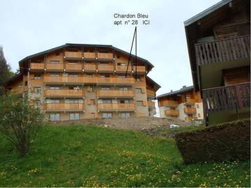 COL-CHAR-28 : 3 pièces avec vue magnifique sur les montagnes, Appartement 6 personnes à Le Biot FR-1-573-100