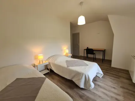 Maison tranquille avec jardin, proche Châteauroux, 4 ch., 3 sdb, terrasse, barbecue, parking - Photo 21