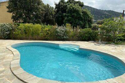 Location Haute Corse, Maison à Monticello, Villa 10 personnes avec piscine - N°850453
