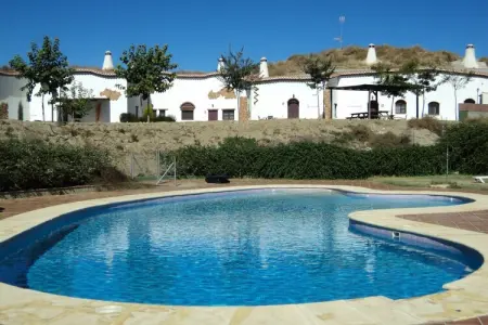 Cueva 1 bedroom, Maison troglodyte à Guadix avec piscine privée - Photo 4