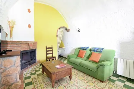 Cueva 2 dorm, Maison troglodyte à Guadix avec piscine et barbecue - Photo 4
