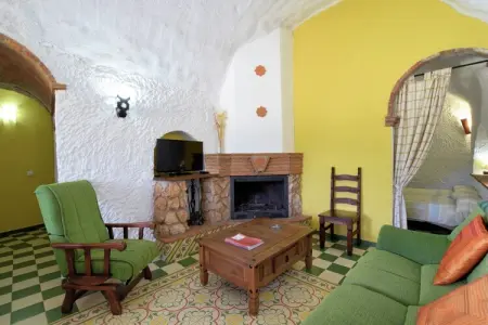 Cueva 2 dorm, Maison troglodyte à Guadix avec piscine et barbecue - Photo 8