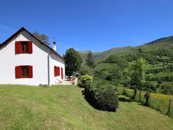 Gite à Sainte Engrace,Maison en montagne avec jardin clos et cheminée - Animaux acceptés FR-1-384-353 N°850872