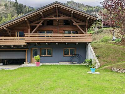 Location de vacances. Chalet spacieux, récent de 8 pers. La campagne à la montagne, Chalet 8 personnes à Villard sur Doron FR-1-342-278