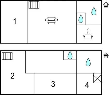 Location Maison 10 personnes à Ussel - Photo 25