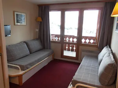 Appartement à Belle Plagne, Appartement 5 pers, accès pistes, animaux admis - L896902