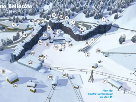 Appartement fonctionnel proche des pistes avec balcon et parking - Photo 8